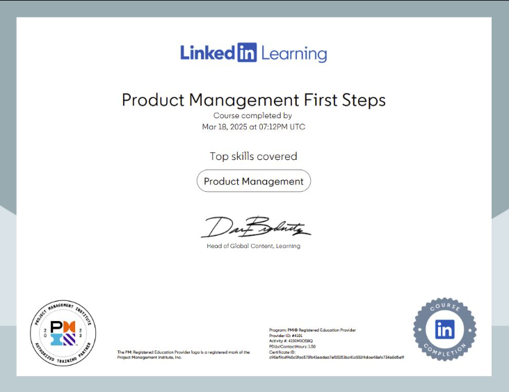 Professional Certification