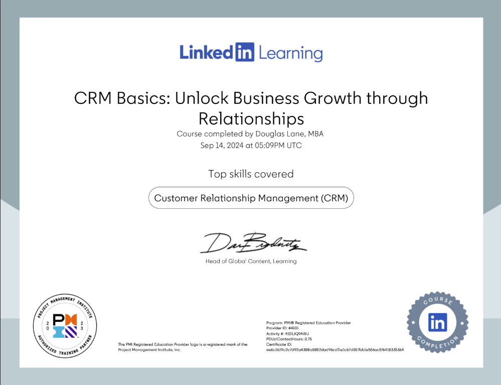 Professional Certification