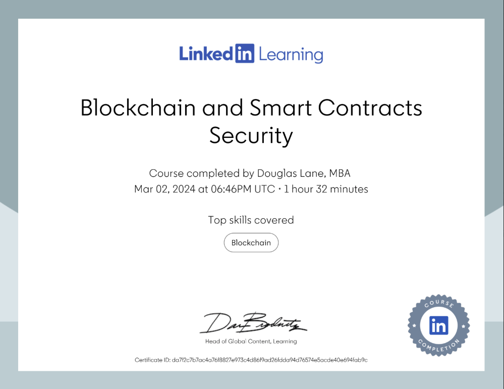 Professional Certification